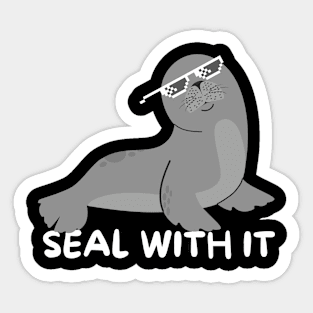 Seal With It Sea Lion Gift Sticker